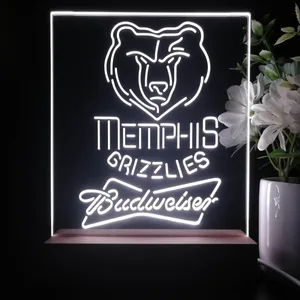 Memphis Grizzlies Budweiser LED Desk Light