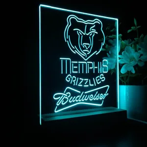 Memphis Grizzlies Budweiser LED Desk Light