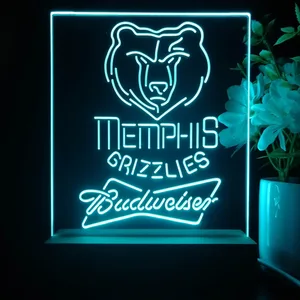 Memphis Grizzlies Budweiser LED Desk Light