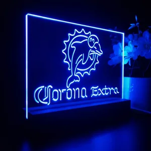Miami Dolphins Corona Extra LED Desk Light