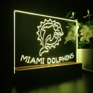 Miami Dolphins LED Desk Light - Legacy Edition