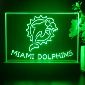 Miami Dolphins LED Desk Light - Legacy Edition