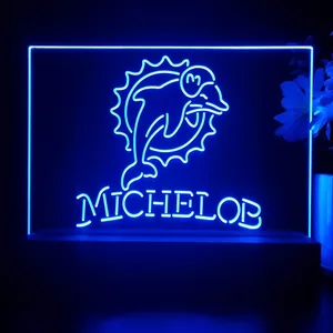 Miami Dolphins Michelob LED Desk Light