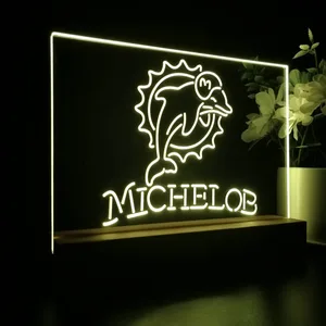 Miami Dolphins Michelob LED Desk Light