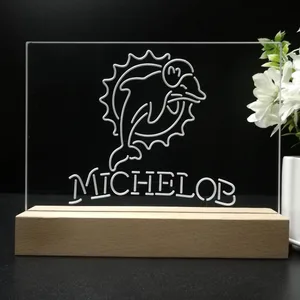 Miami Dolphins Michelob LED Desk Light