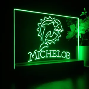 Miami Dolphins Michelob LED Desk Light