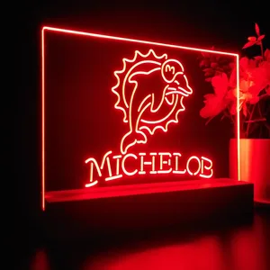Miami Dolphins Michelob LED Desk Light
