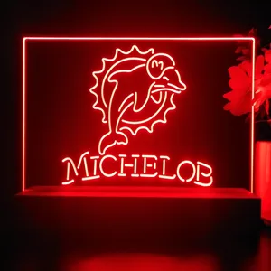 Miami Dolphins Michelob LED Desk Light