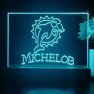 Miami Dolphins Michelob LED Desk Light