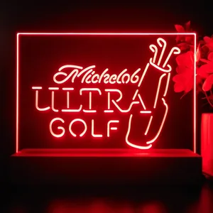 Michelob Ultra Golf Bag LED Desk Light
