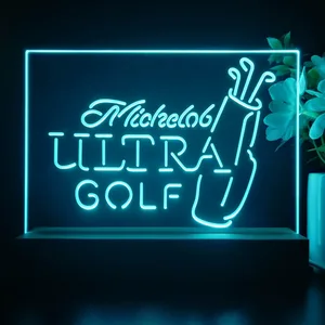 Michelob Ultra Golf Bag LED Desk Light