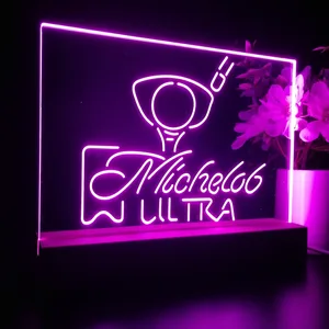 Michelob Ultra Golf LED Desk Light