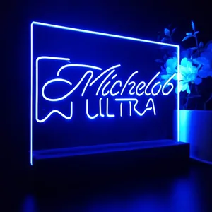 Michelob Ultra Logo 1 LED Desk Light