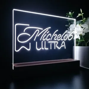 Michelob Ultra Logo 1 LED Desk Light