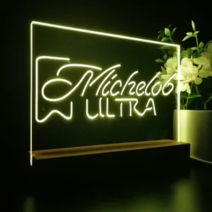 Michelob Ultra Logo 1 LED Desk Light