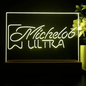 Michelob Ultra Logo 1 LED Desk Light