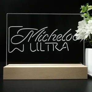 Michelob Ultra Logo 1 LED Desk Light