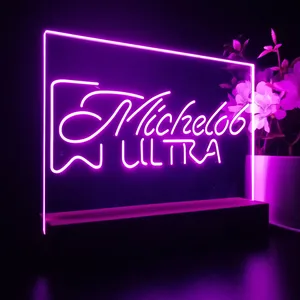 Michelob Ultra Logo 1 LED Desk Light