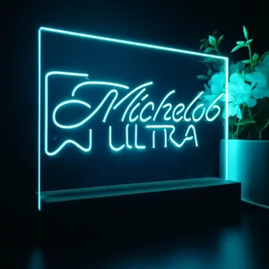 Michelob Ultra Logo 1 LED Desk Light
