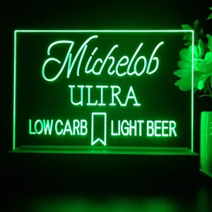 Michelob Ultra Low Carb Light Beer LED Desk Light