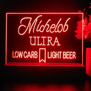 Michelob Ultra Low Carb Light Beer LED Desk Light