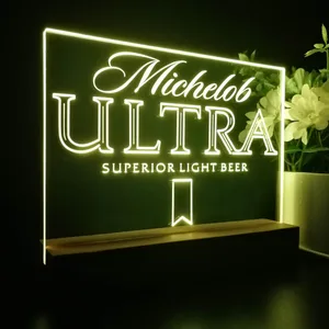 Michelob Ultra Superior Light Beer LED Desk Light