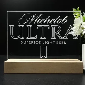 Michelob Ultra Superior Light Beer LED Desk Light