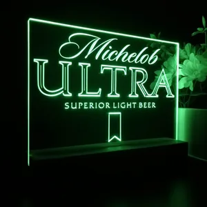 Michelob Ultra Superior Light Beer LED Desk Light