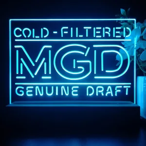 Miller Genuine Draft Banner 1 LED Desk Light