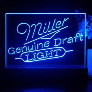 Miller Light Genuine Draft LED Desk Light