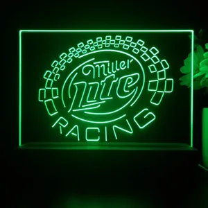 Miller Light Racing LED Desk Light