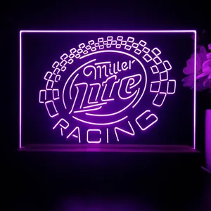 Miller Light Racing LED Desk Light
