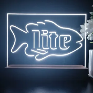 Miller Lite Fish LED Desk Light