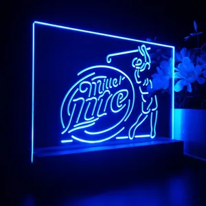 Miller Lite Golf LED Desk Light