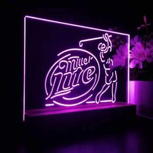 Miller Lite Golf LED Desk Light