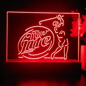 Miller Lite Golf LED Desk Light