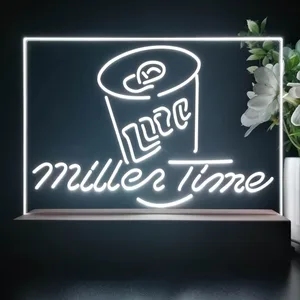 Miller Lite In Can LED Desk Light