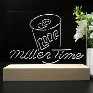 Miller Lite In Can LED Desk Light