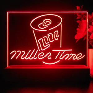 Miller Lite In Can LED Desk Light