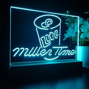 Miller Lite In Can LED Desk Light