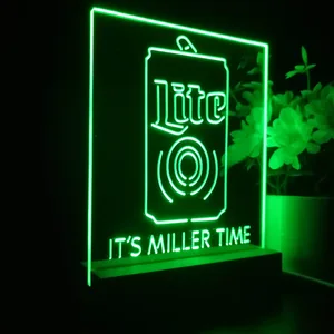 Miller Lite It's Miller Time LED Desk Light