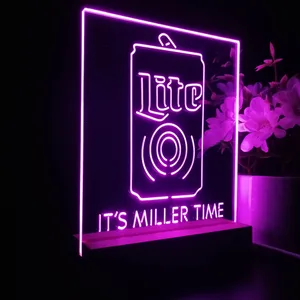 Miller Lite It's Miller Time LED Desk Light