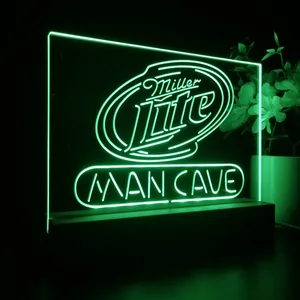 Miller Lite Man Cave LED Desk Light