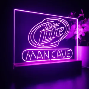 Miller Lite Man Cave LED Desk Light