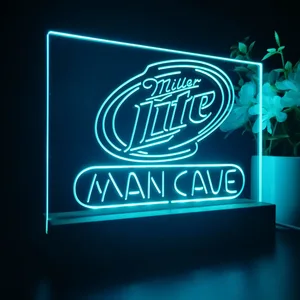 Miller Lite Man Cave LED Desk Light