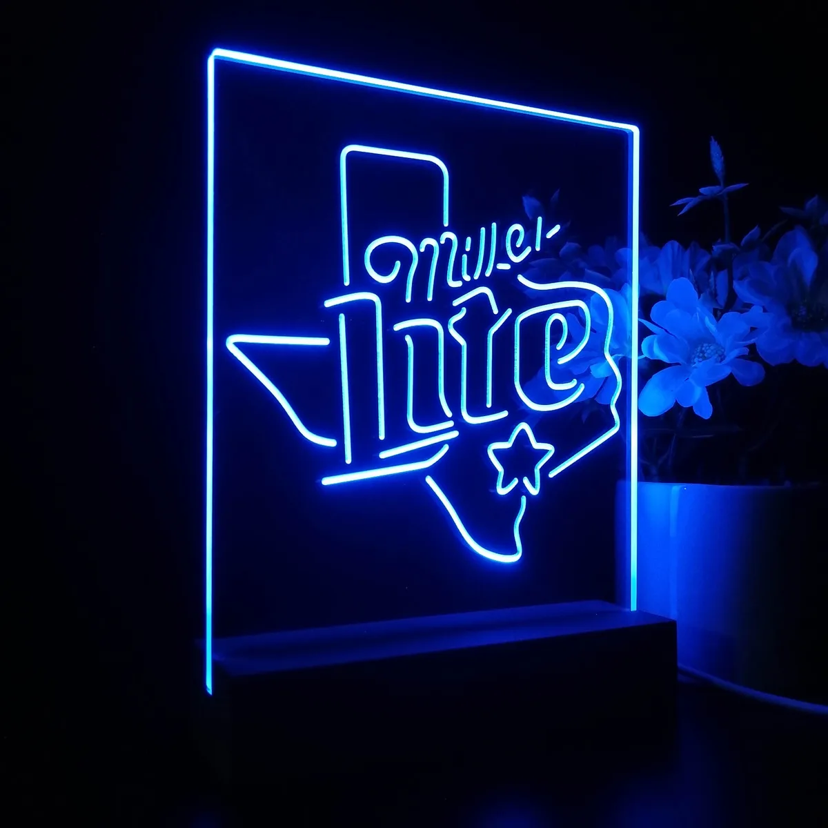 Miller Lite Map Star 2 LED Desk Light