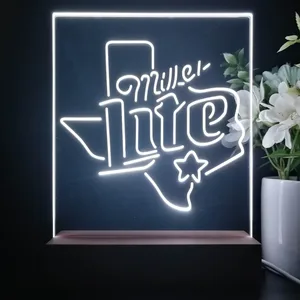 Miller Lite Map Star 2 LED Desk Light