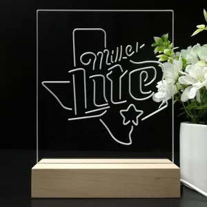 Miller Lite Map Star 2 LED Desk Light