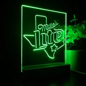 Miller Lite Map Star 2 LED Desk Light