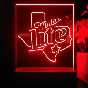 Miller Lite Map Star 2 LED Desk Light